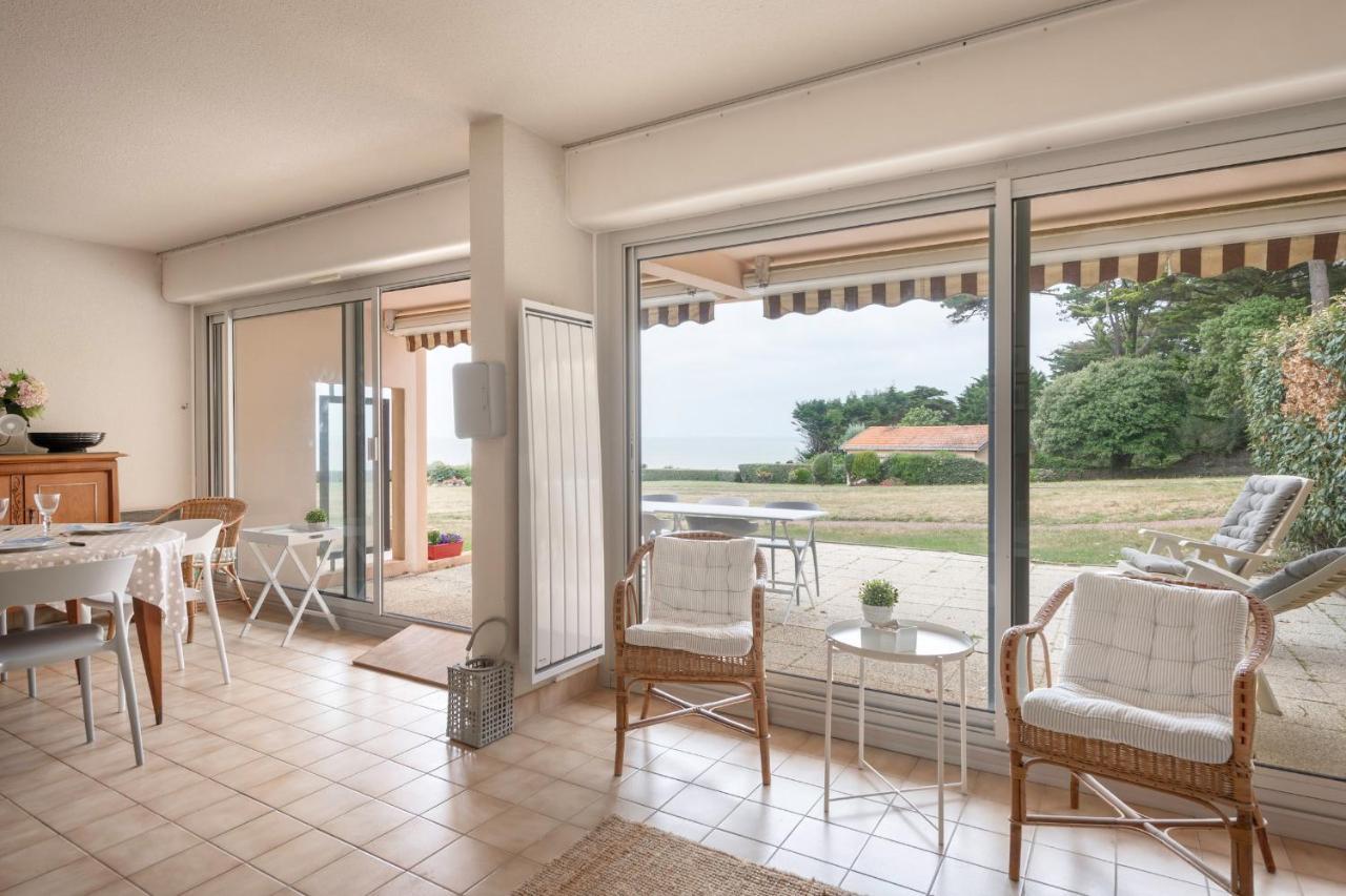 Rez-De-Terrasse Face Mer Pour 4 Personnes 포르닉 외부 사진