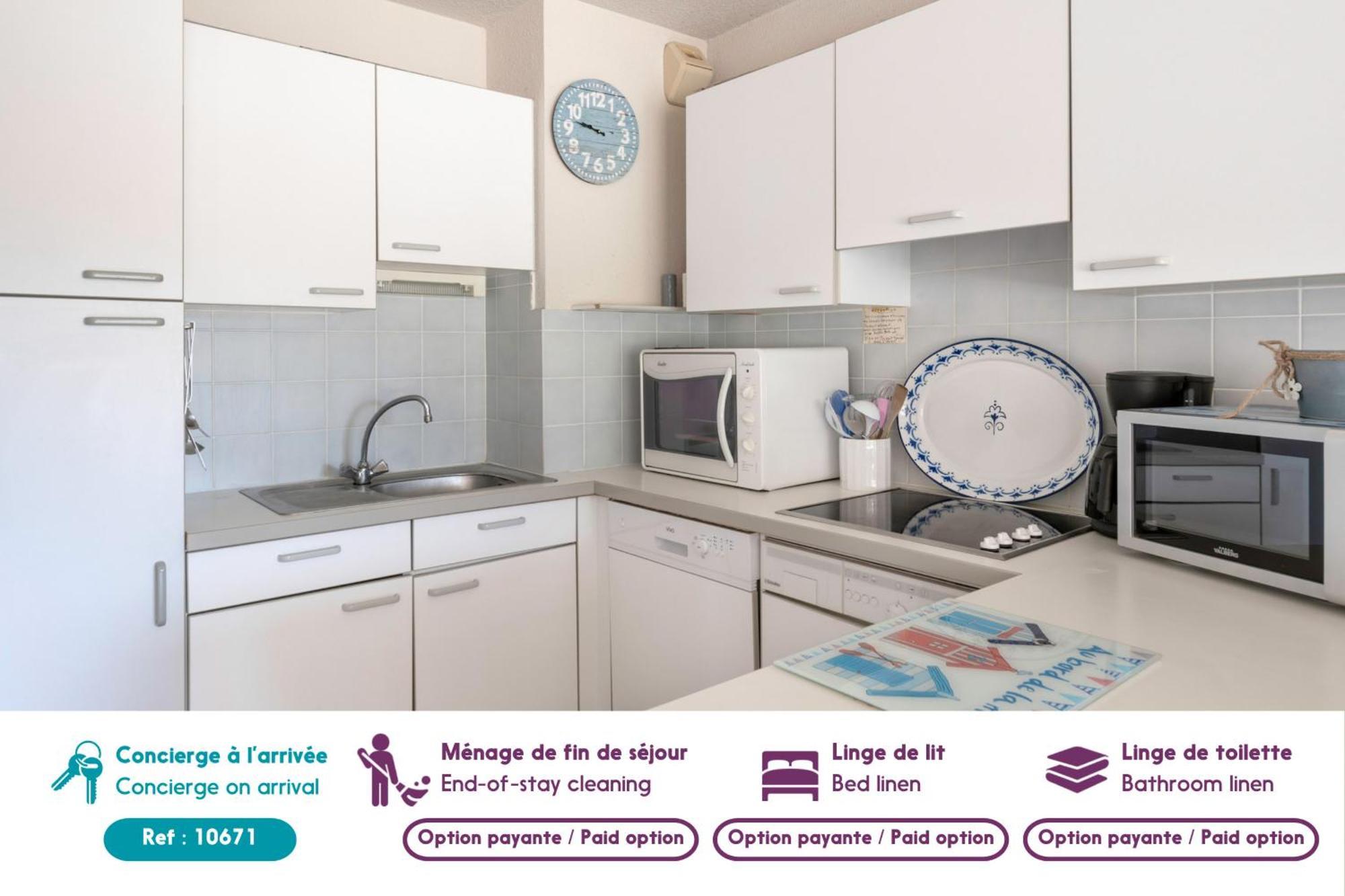 Rez-De-Terrasse Face Mer Pour 4 Personnes 포르닉 외부 사진